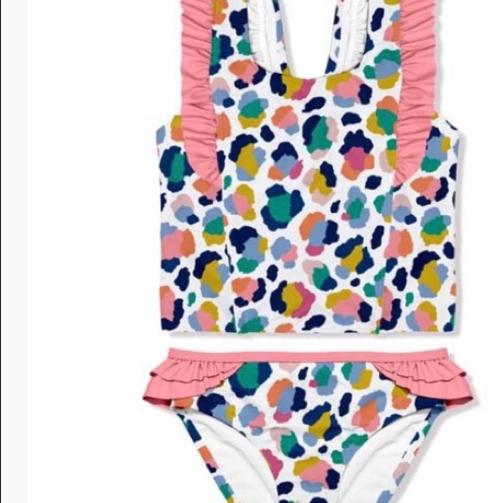 COPY - Girls size 8 two piece swim suit. New with tags
